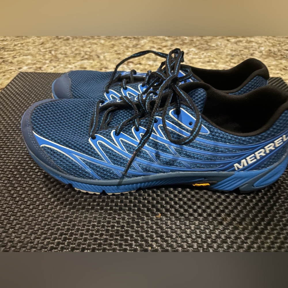 NWOB Merrell mesh running trail Shoe blue Men’s 8